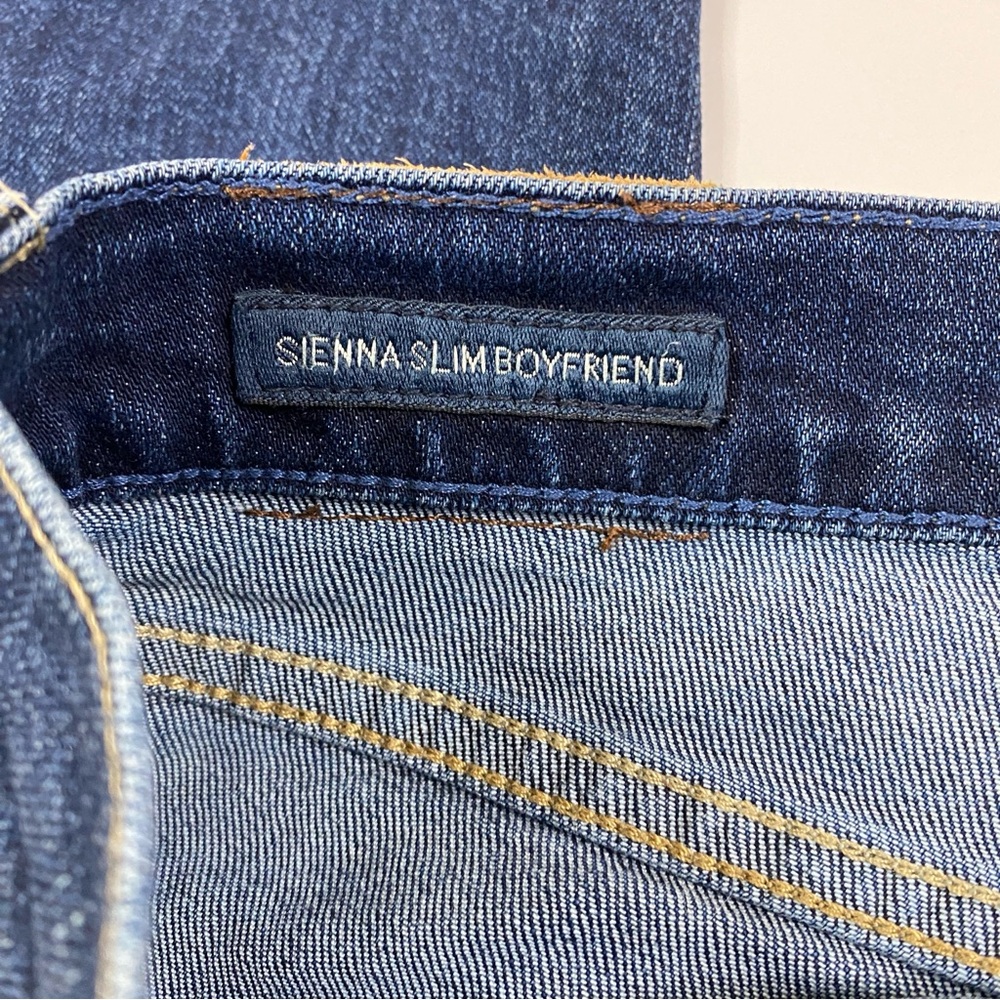 Lucky‎ Brand Jeans Women's 0 Sienna Slim Boyfriend Distressed Denim Medium Wash - Picture 4 of 12